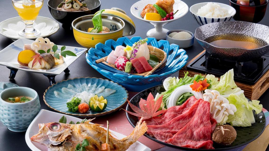 Awara Kitagata Onsen Kohanso Hana Yurari Exteriör bild