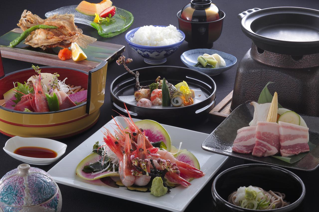 Awara Kitagata Onsen Kohanso Hana Yurari Exteriör bild